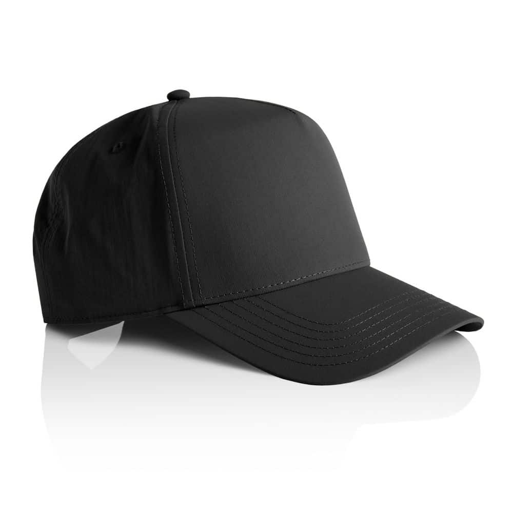 1162_FRAME NYLON CAP-Black