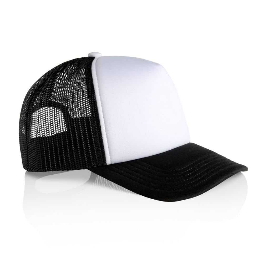 1163_FRAME FOAM 2-TONE TRUCKER-White Black
