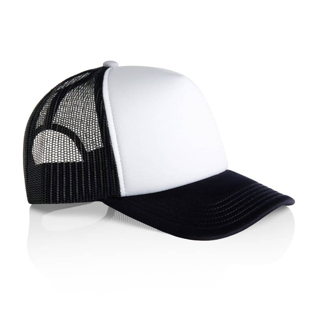 1163_FRAME FOAM 2-TONE TRUCKER-White Navy