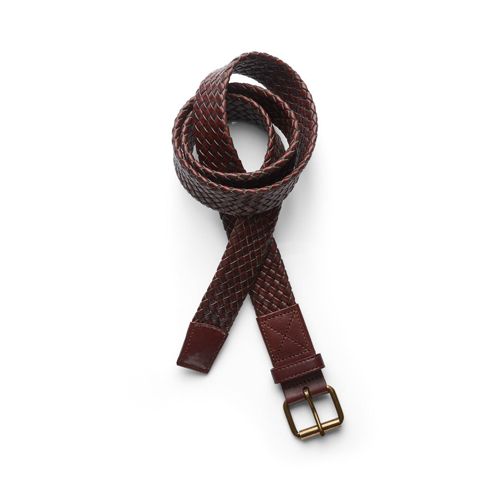 AS Braided Leather Belt - 1405