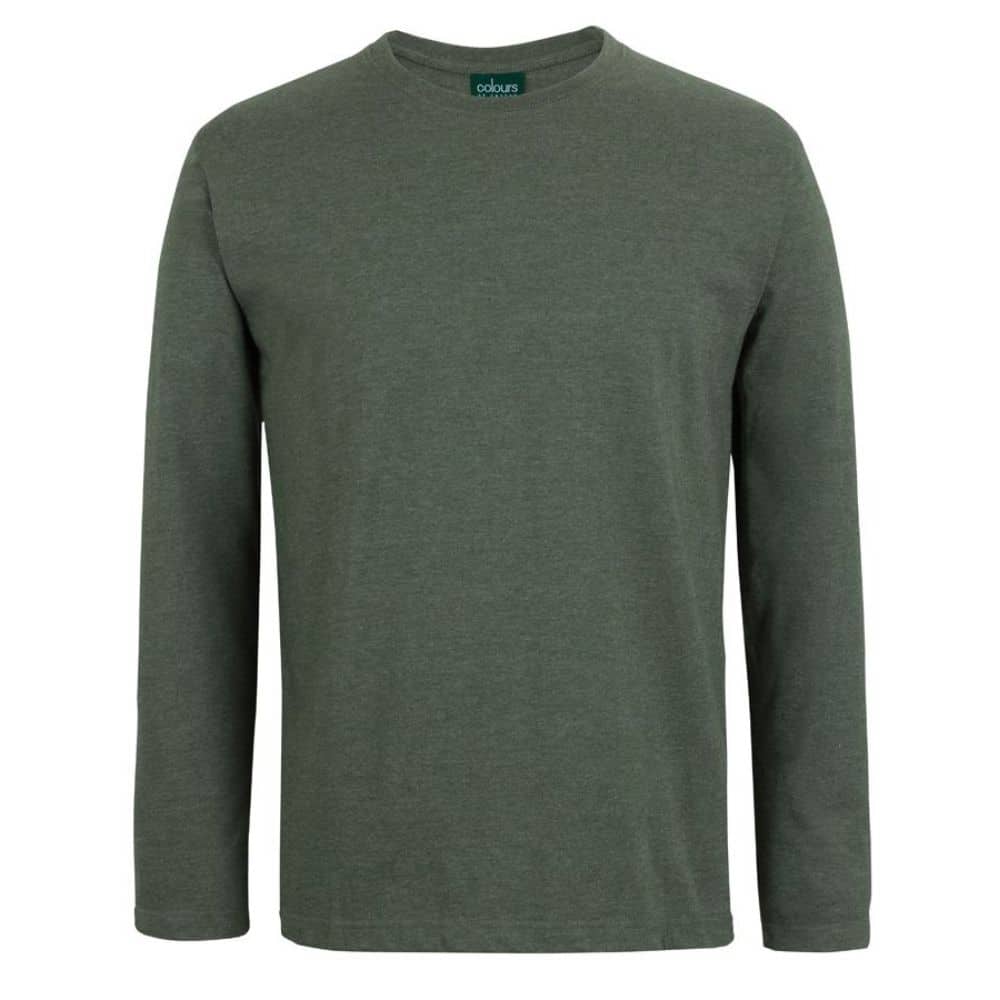 1LSNC_C-OF-C-LONG-SLEEVE-NON-CUFF-TEE-Army-Marle