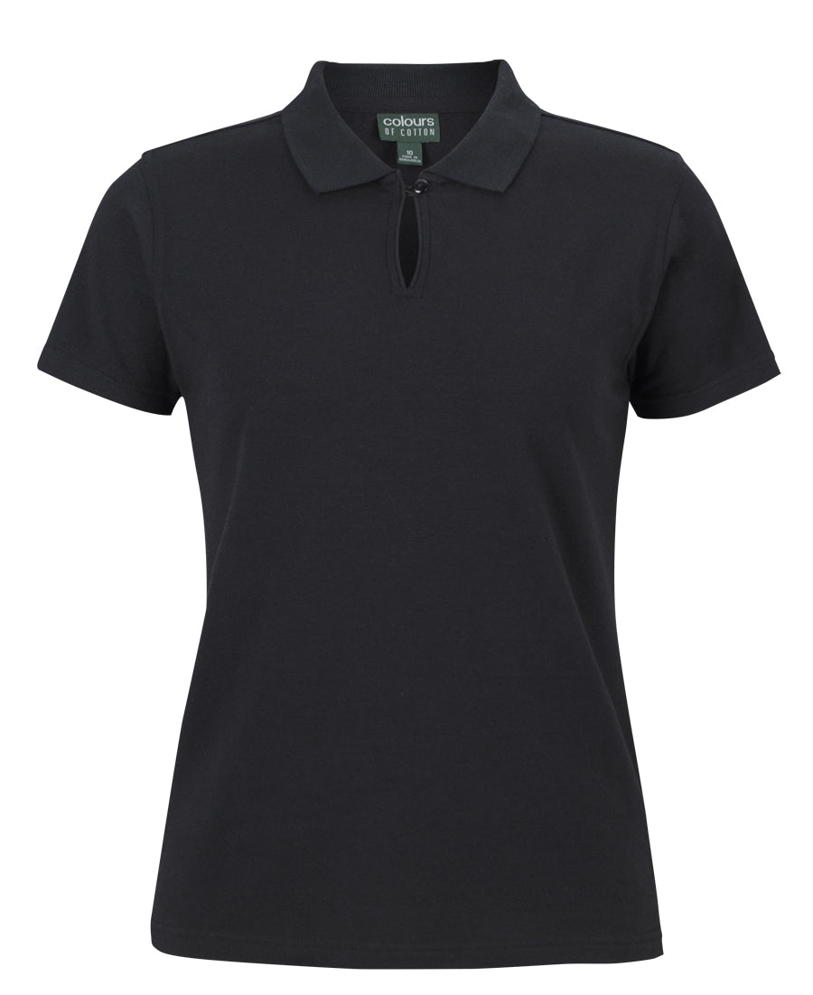 JB's 2STS1 C of C LADIES COTTON S/S STRETCH POLO