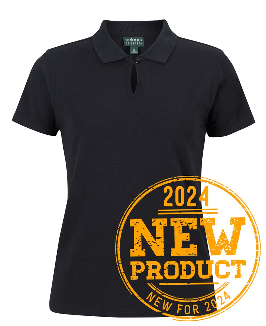 JB's 2STS1 C of C LADIES COTTON S/S STRETCH POLO