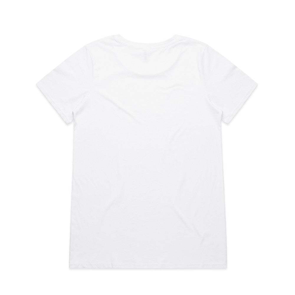 AS Wo's Shallow Scoop Tee - 4011