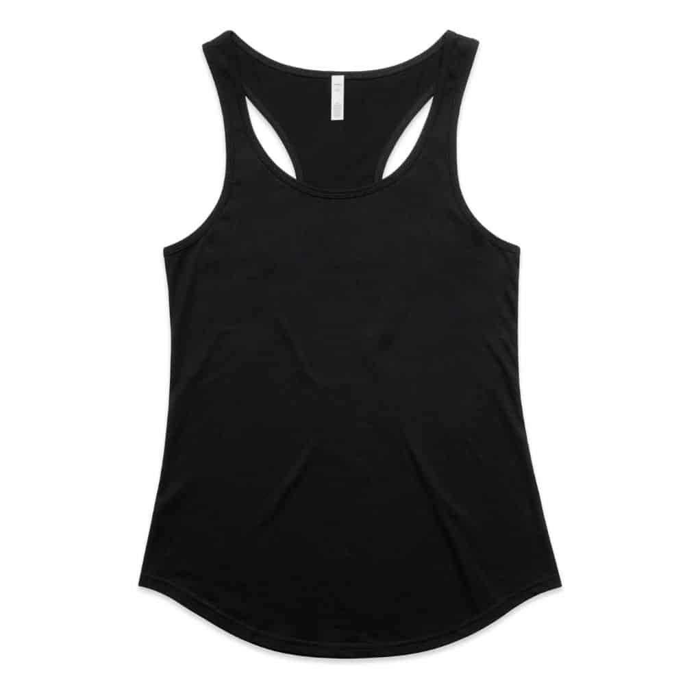 4013 WO'S MALI RACERBACK-Black-front