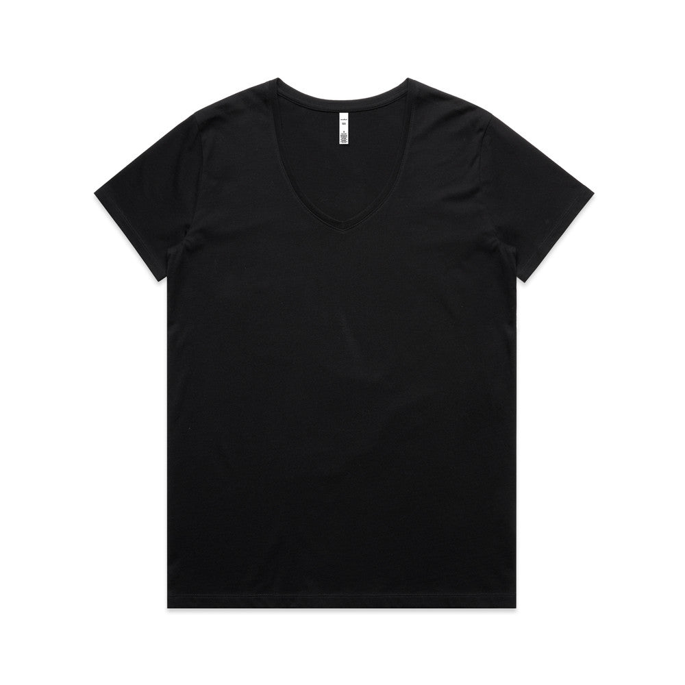 AS Wo's Maple V Neck Tee - 4023