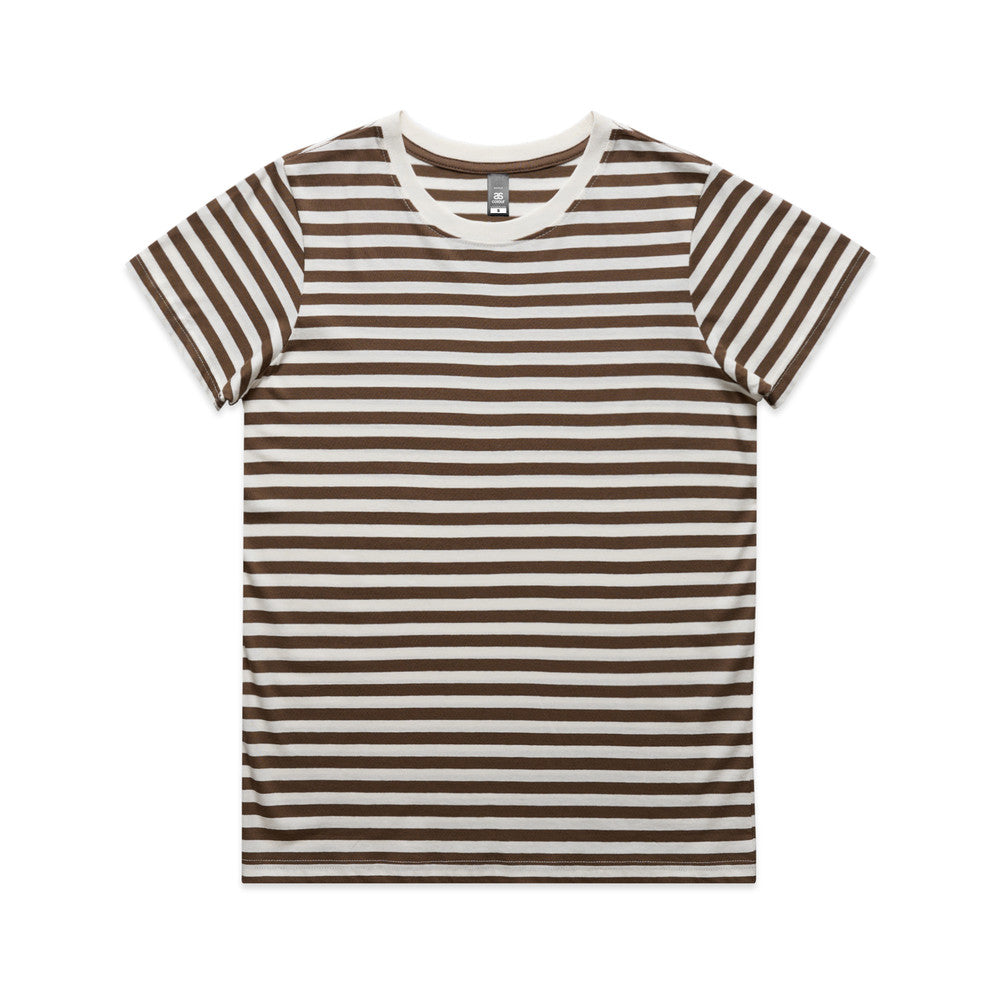 AS Wo's Maple Stripe Tee - 4037