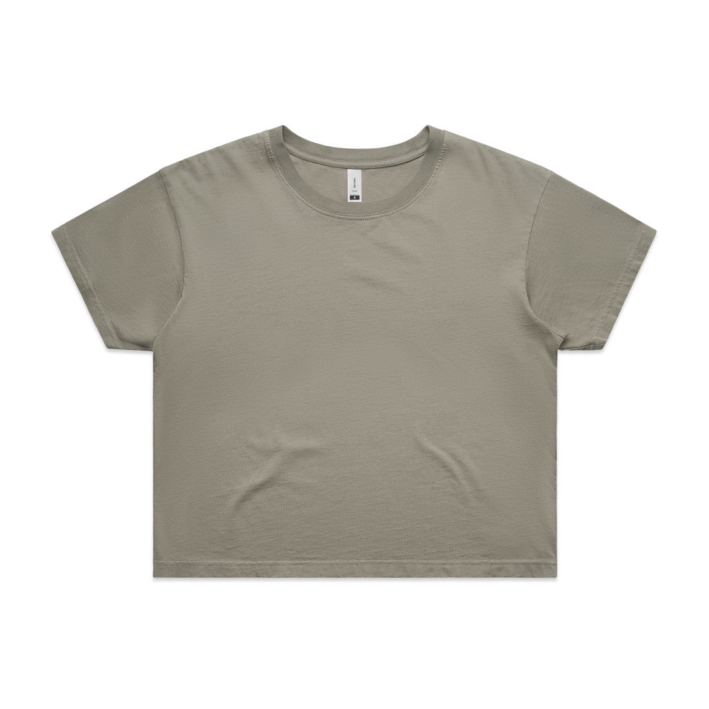 AS Wo's Faded Crop Tee - 4062F