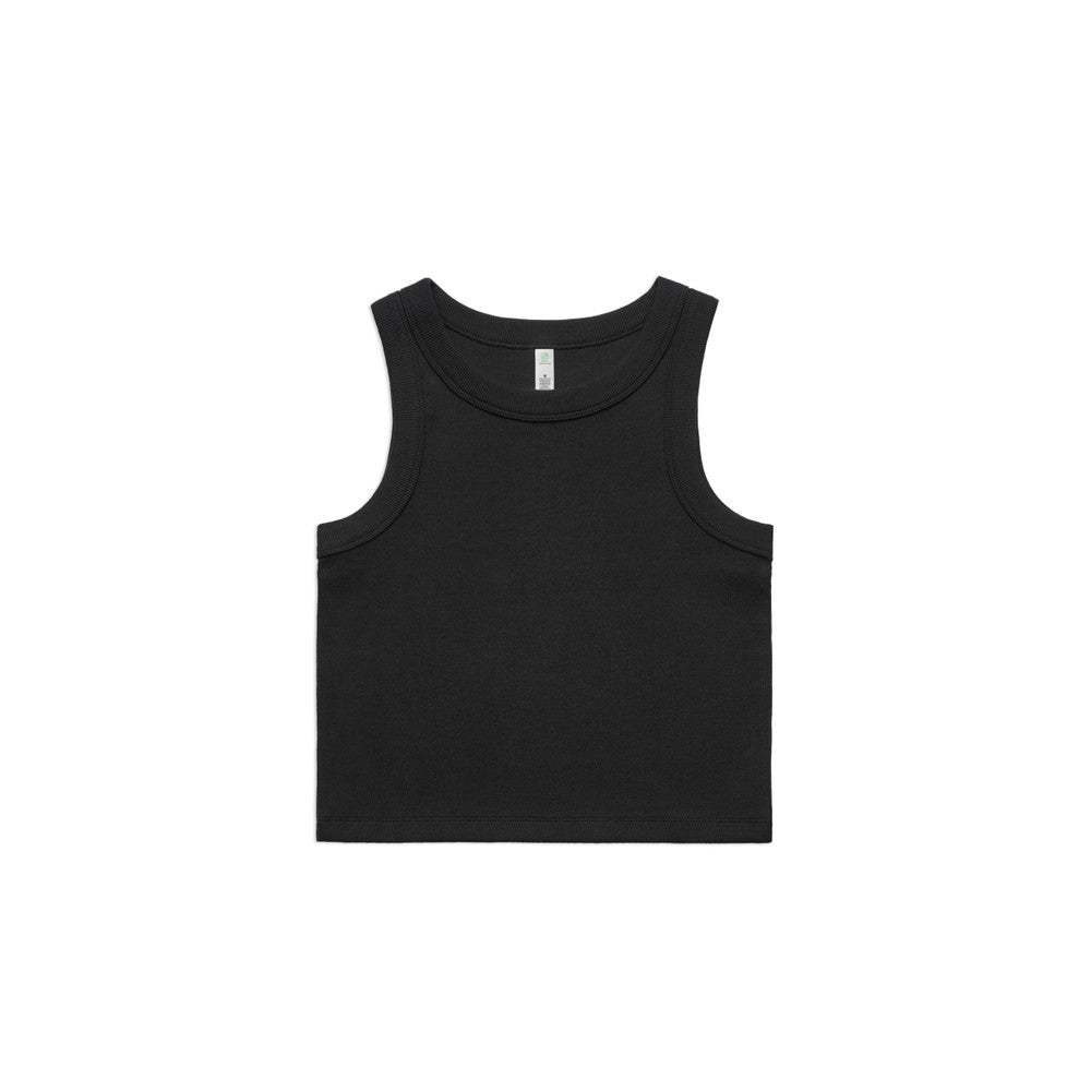 AS Wo's Organic Rib Crop Tank - 4064G