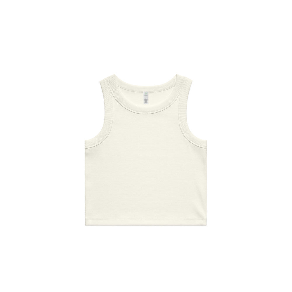 AS Wo's Organic Rib Crop Tank - 4064G