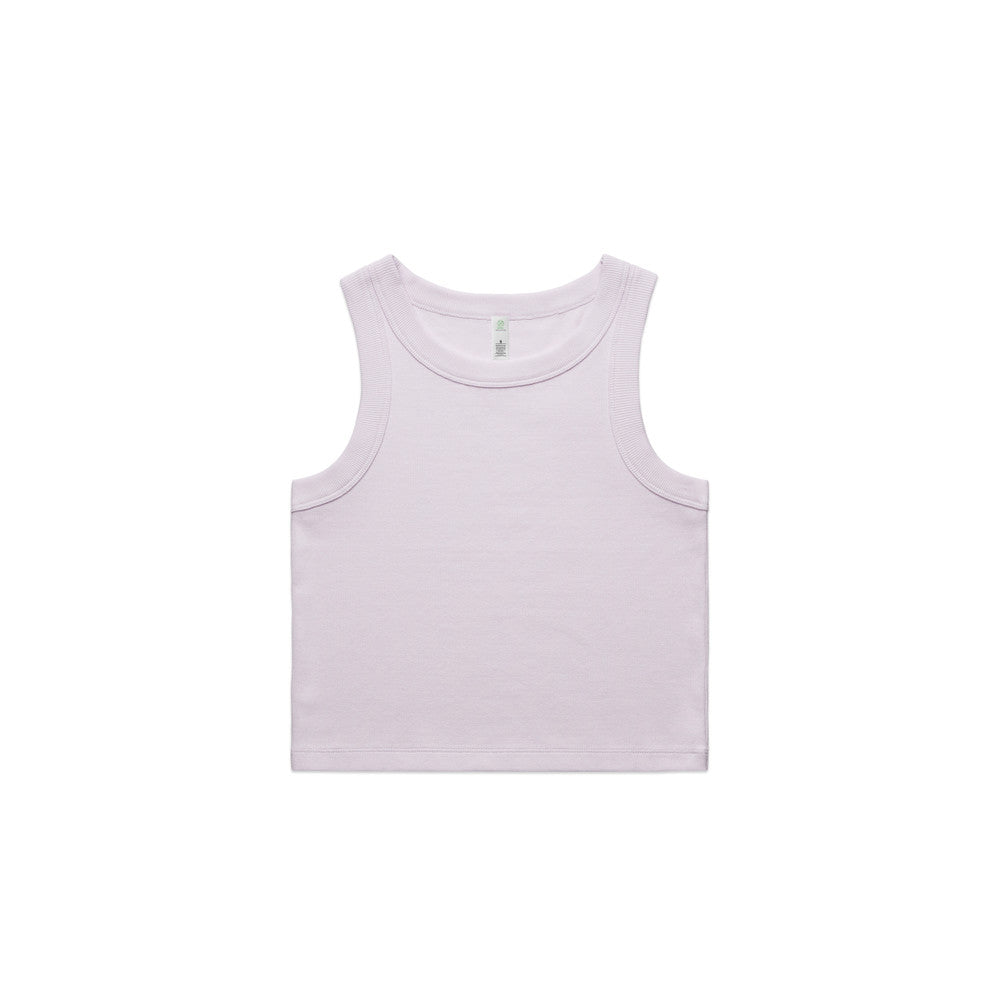AS Wo's Organic Rib Crop Tank - 4064G