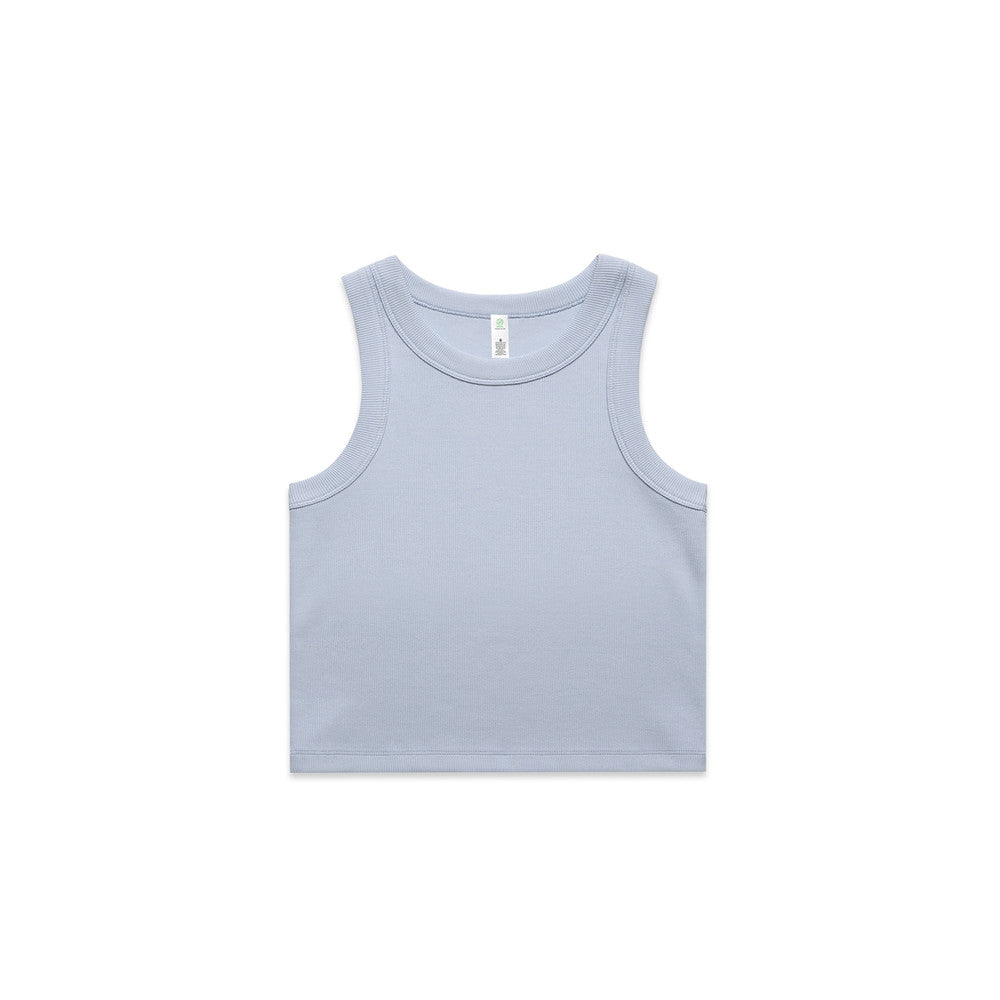 AS Wo's Organic Rib Crop Tank - 4064G