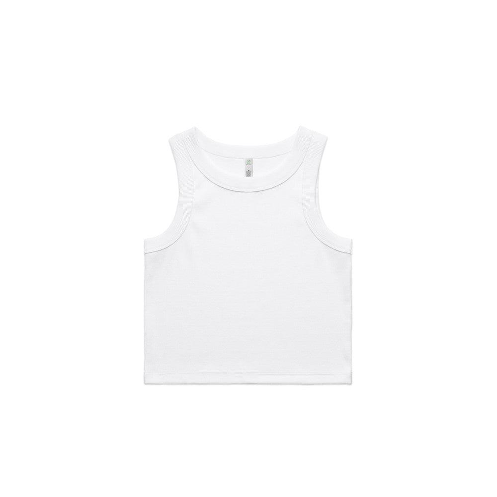 AS Wo's Organic Rib Crop Tank - 4064G