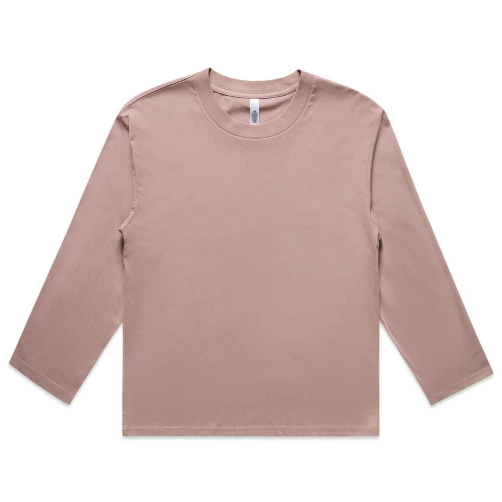 4071 WO'S MARTINA LS TEE-Hazy Pink