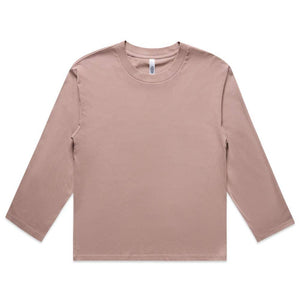 4071 WO'S MARTINA LS TEE-Hazy Pink