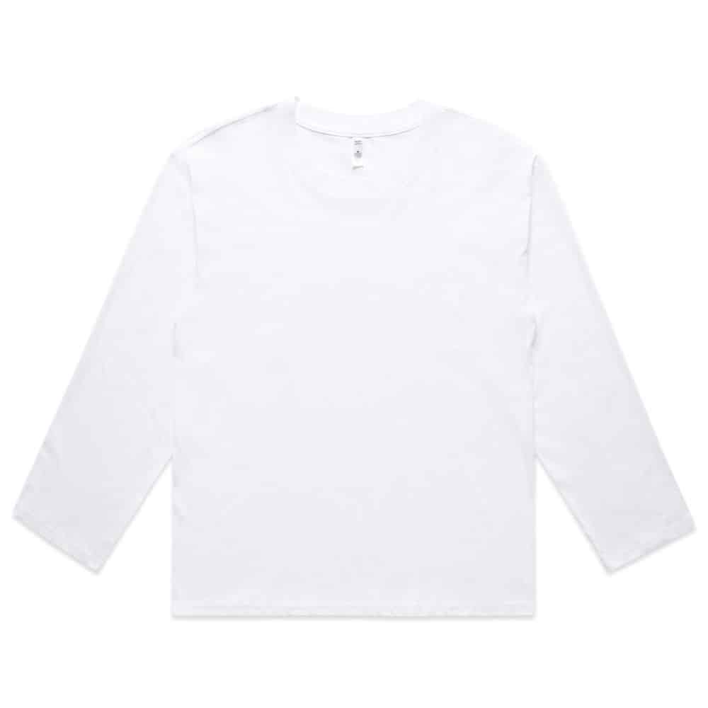 4071 WO'S MARTINA LS TEE-White