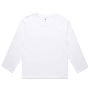 4071 WO'S MARTINA LS TEE-White