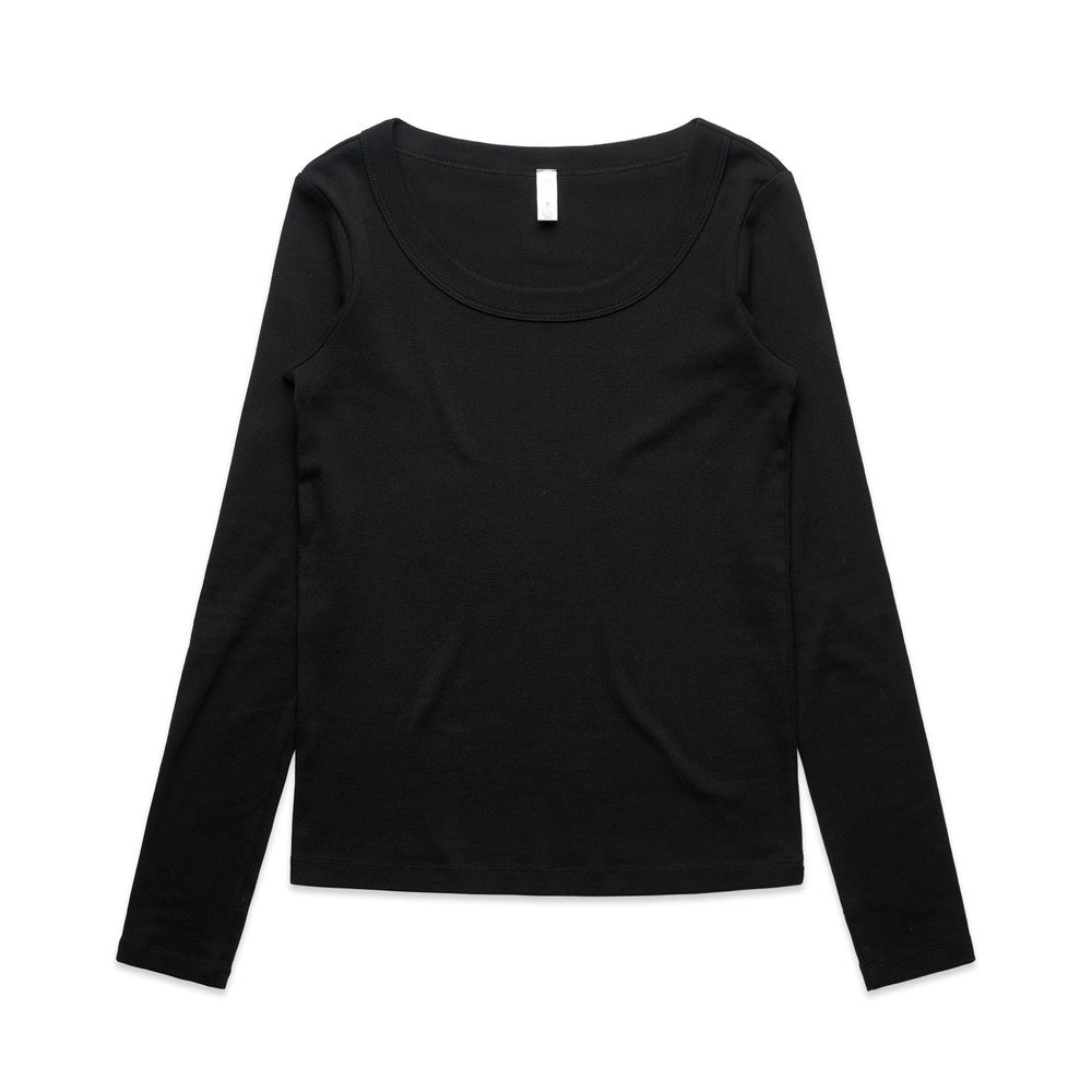 AS Wo's Organic Rib L/S Tee - 4075