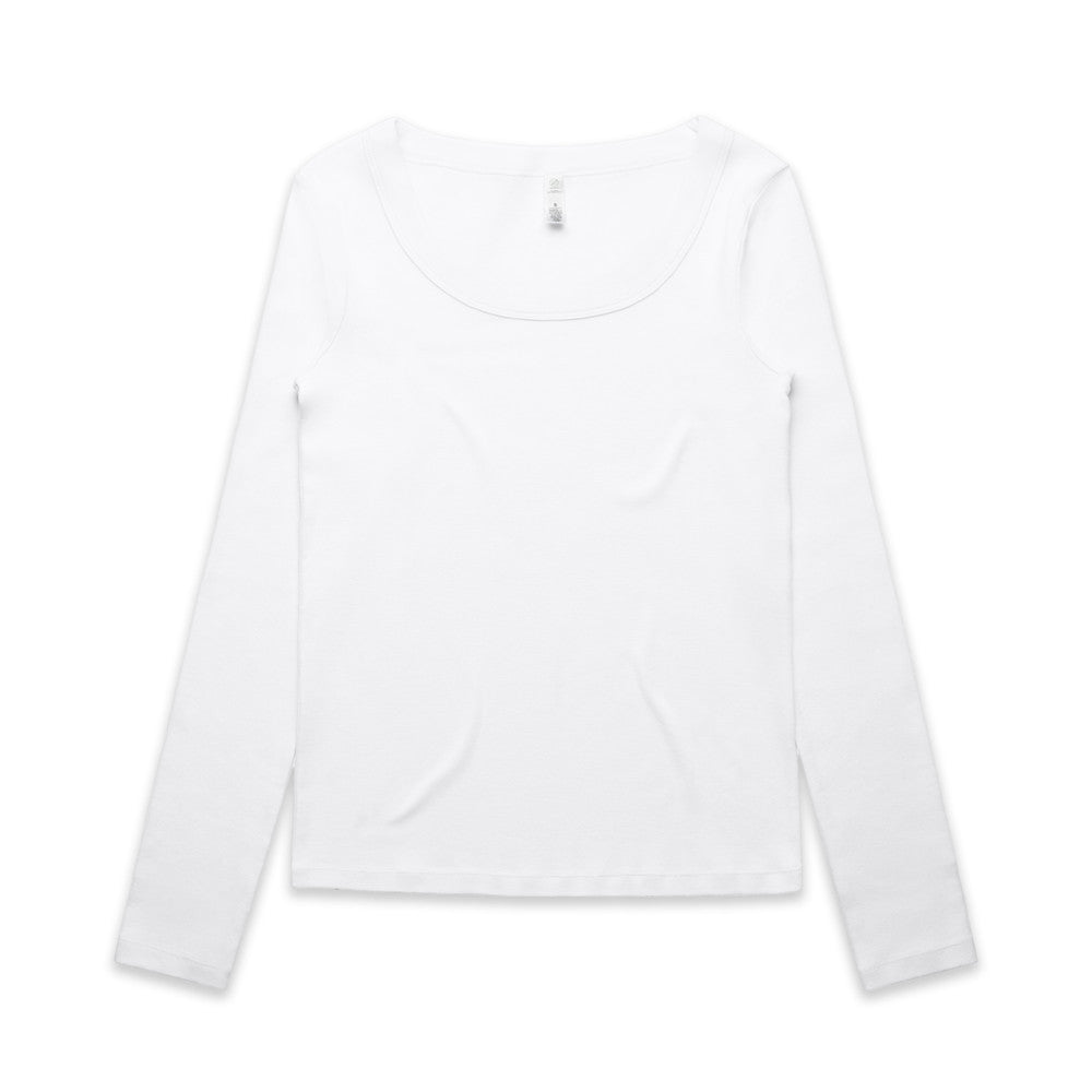 AS Wo's Organic Rib L/S Tee - 4075
