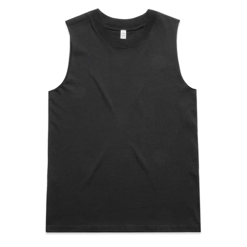4084_WO'S HEAVY FADED TANK-Faded Black