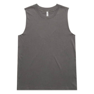 4084_WO'S HEAVY FADED TANK-Faded Grey