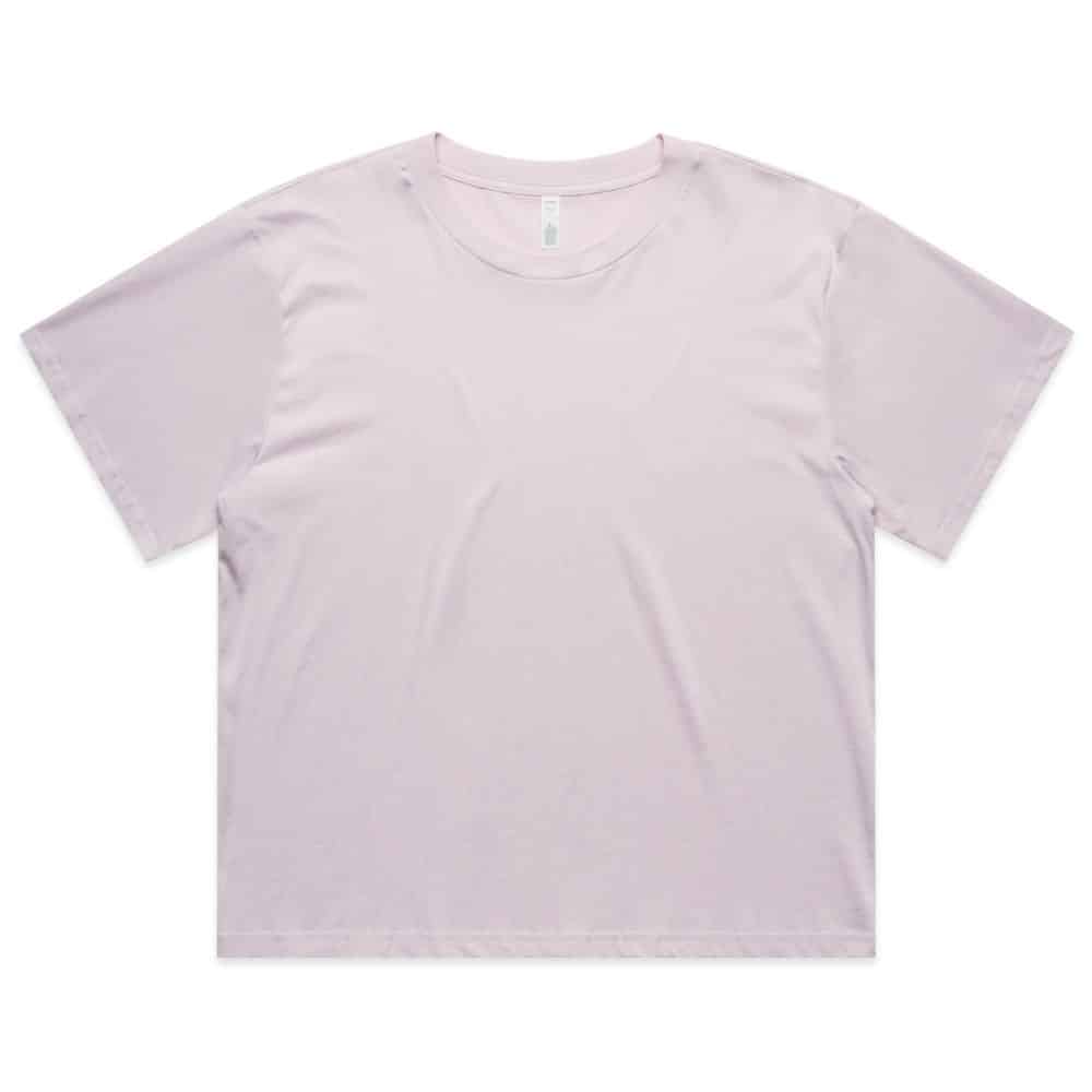 4093 WO'S MARTINA CROP TEE-Orchid