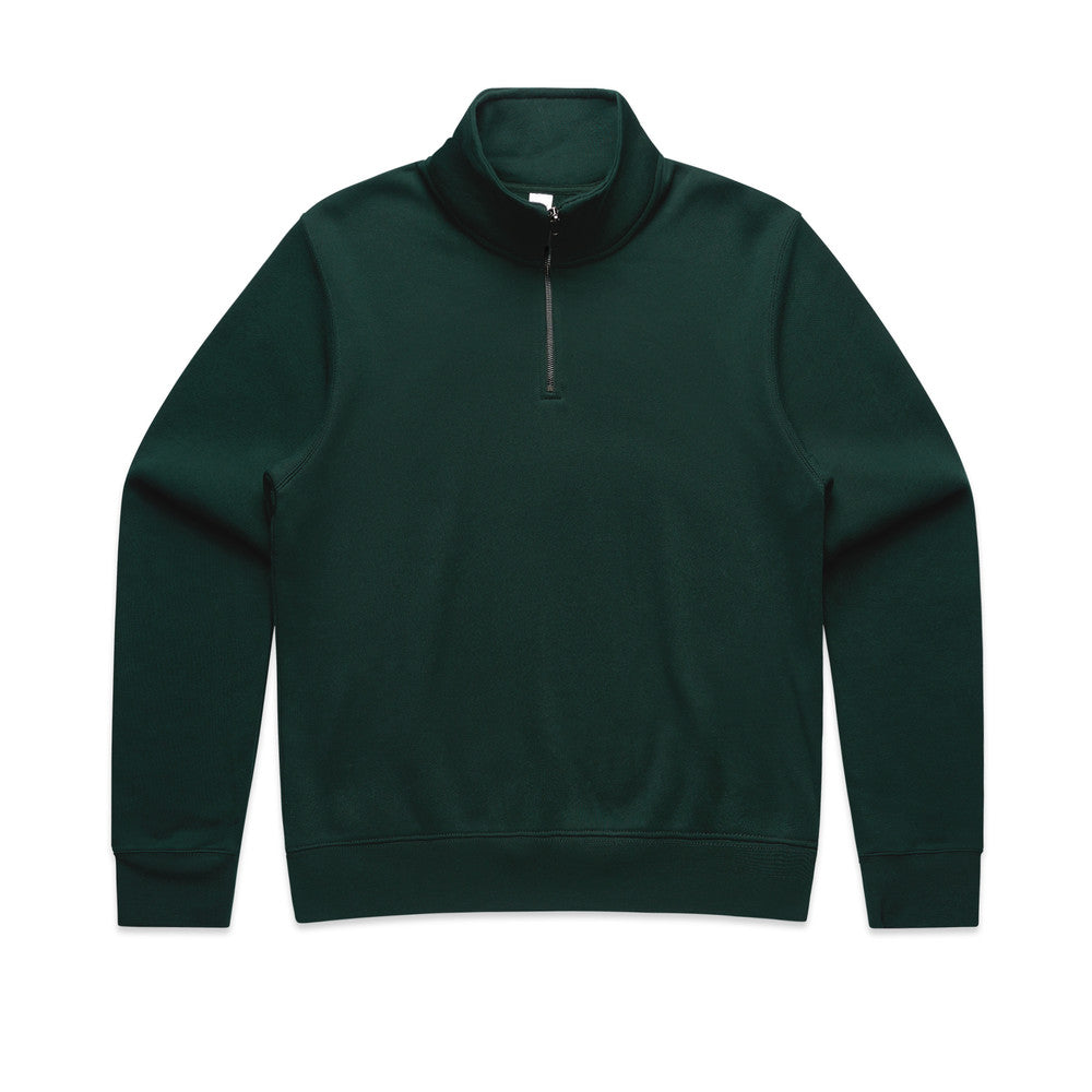 AS Wo's Stencil Half Zip Crew - 4125