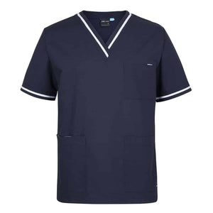 4SCT_CONTRAST-SCRUBS-TOP_Navy-White