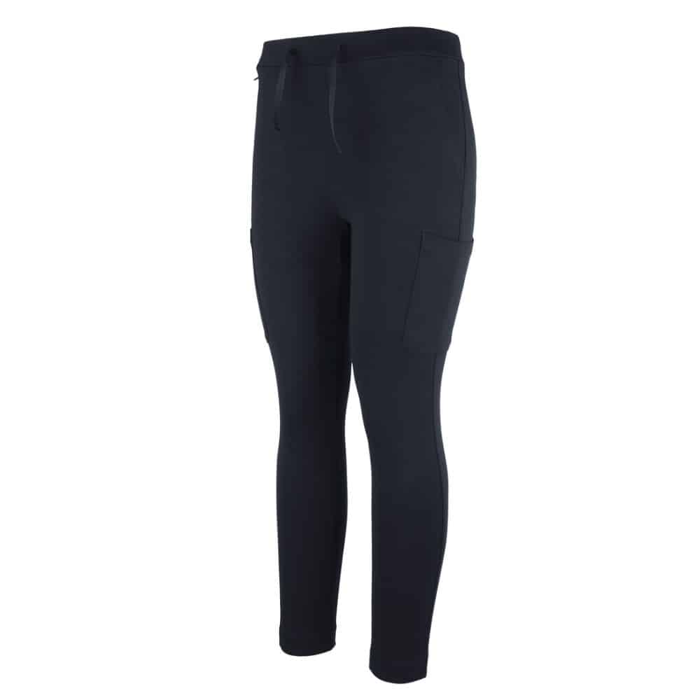 4SSP1-JB'S LADIES STRETCH POCKET PONTE PANT-Black-side
