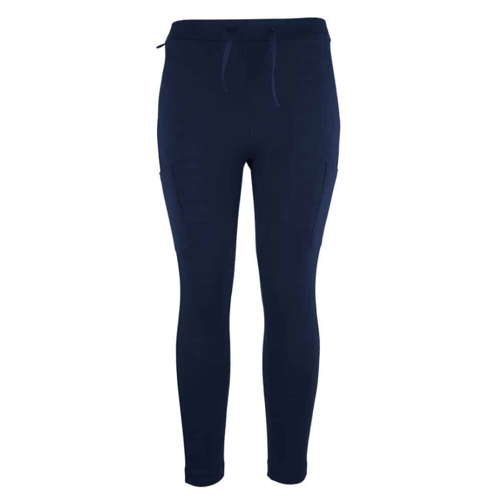 4SSP1-JB'S LADIES STRETCH POCKET PONTE PANT-Navy