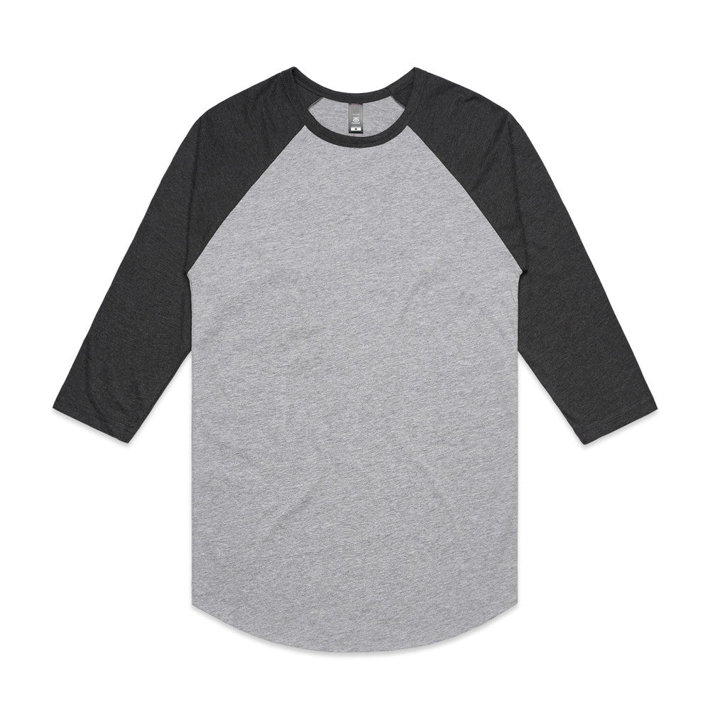 AS Men's 3/4 Raglan Tee 5012