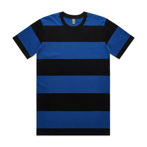 5045_Mens-Wide-Stripe-Tee_Blue-Black-scaled
