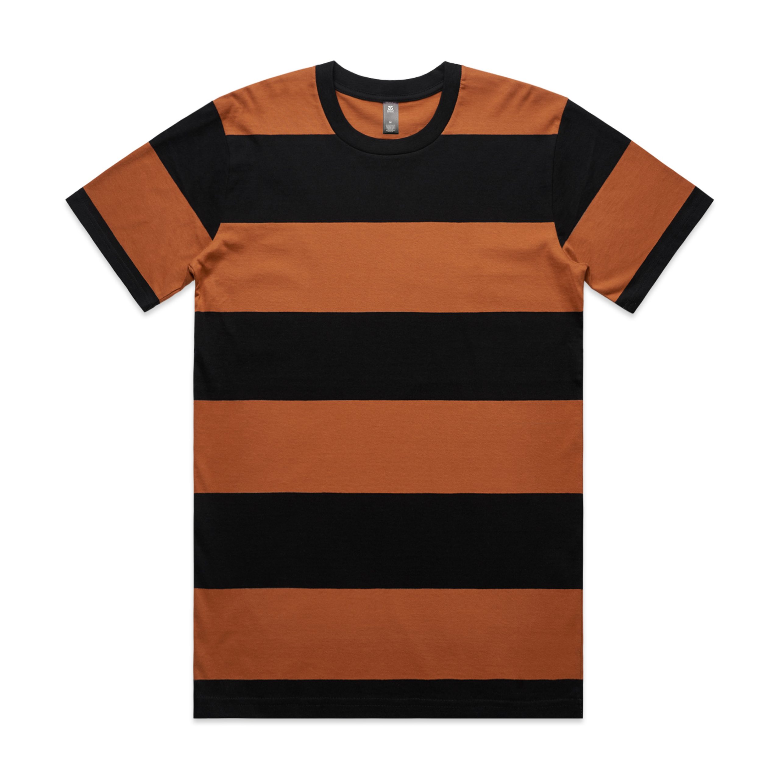 5045_Mens-Wide-Stripe-Tee_Copper-Black-scaled