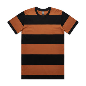 5045_Mens-Wide-Stripe-Tee_Copper-Black-scaled