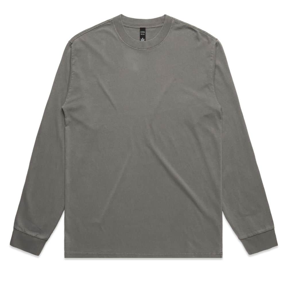 5083_MENS HEAVY FADED LS TEE-Faded Grey
