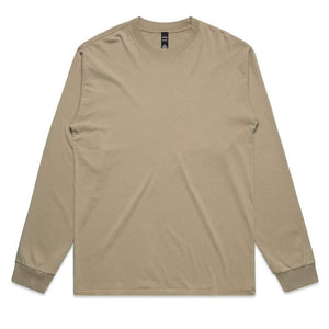 5083_MENS HEAVY FADED LS TEE-Faded Khaki