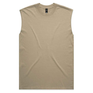 5084_MENS HEAVY FADED TANK-Faded Khaki