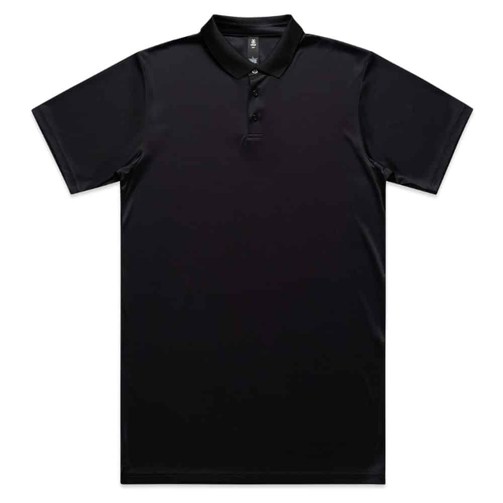 5425_ACTIVE WORK POLO-Black