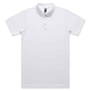 5425_ACTIVE WORK POLO-White