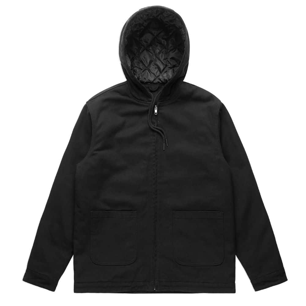 5529_MENS-CANVAS-HOODED-JACKET-Black