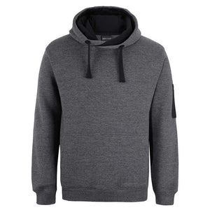 6CFH_JB_350-Trade-Hoodie_Charcoal-Marle-Black