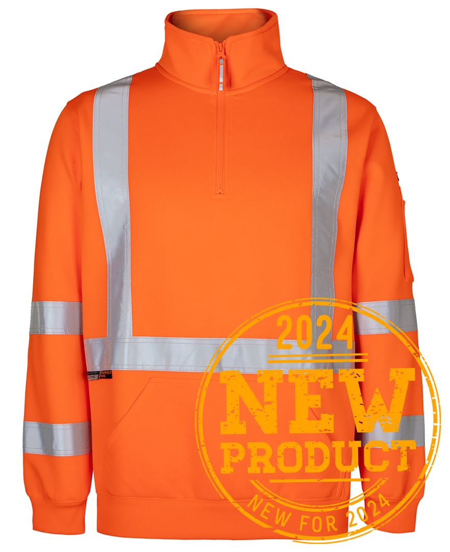 JB 6DAQF  NSW/QLD RAIL (D+N) X-BACK 1/2 ZIP FLEECE