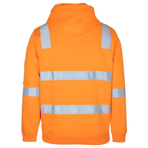6DAVH-JB'S VIC RAIL (D+N) HOODIE-Orange-back