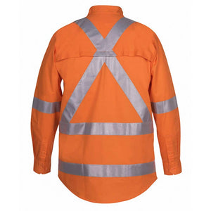 6DCBL_HI-VIS-DN-CROSS-BACK-TAPE-LS-150G-WORK-SHIRT_back