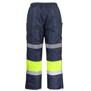 6DFP_JB'S FREEZER PANTS WITH TAPE_Lime Navy-back