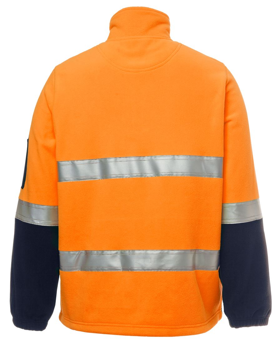 JB 6DNPF Hi Vis (D+N) 1/2 Zip Polar