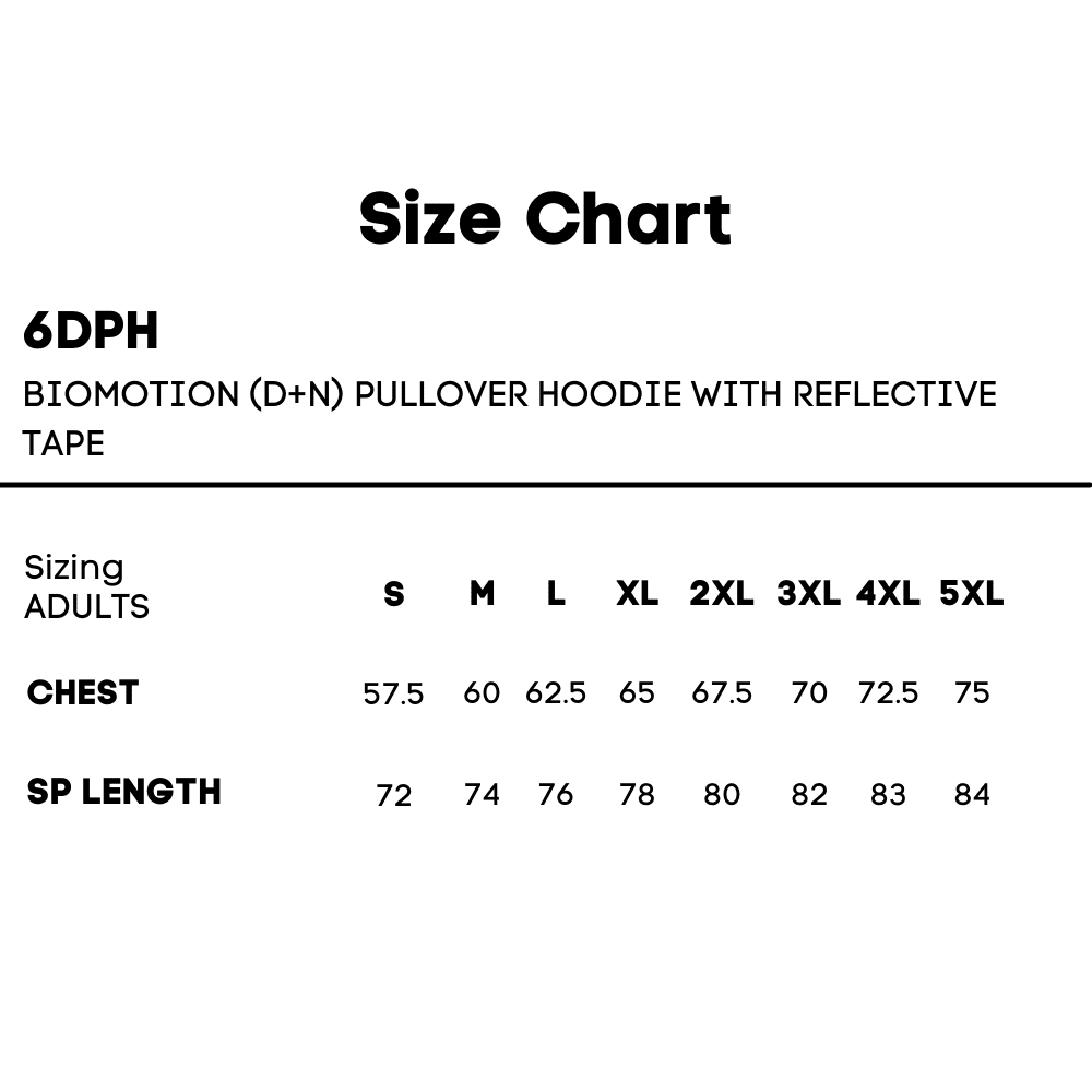 6DPH_Size-Chart