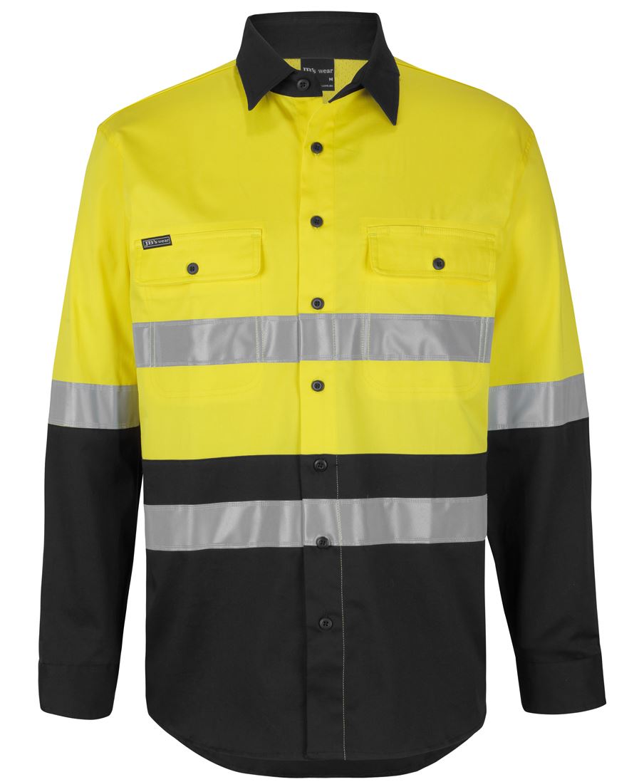 JB 6DSWL HV D+N L/S STRETCH W/SHIRT WITH TAPE