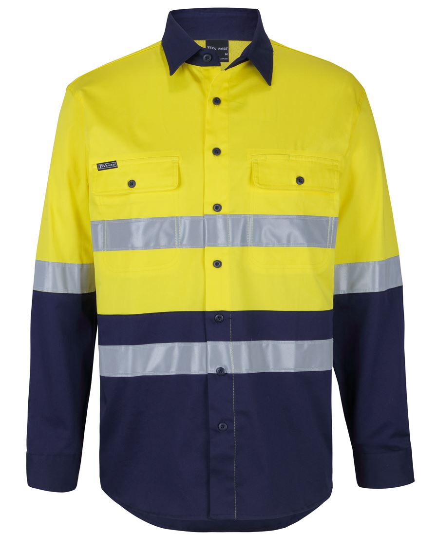 JB 6DSWL HV D+N L/S STRETCH W/SHIRT WITH TAPE