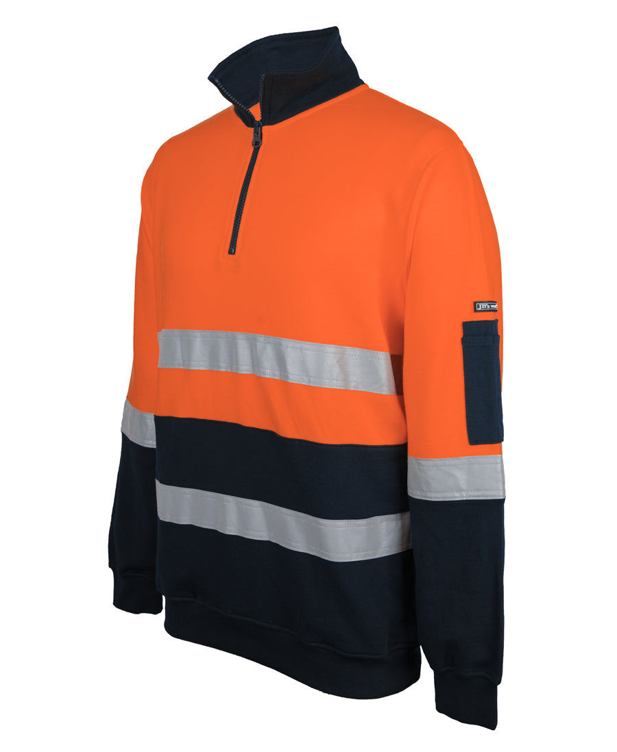 JB 6DVFM HV 310 (D+N) COTTON 1/2 ZIP FLEECE